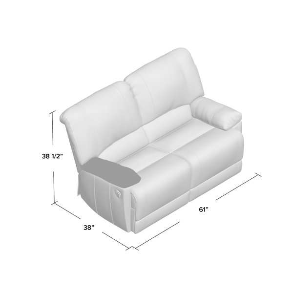 Andover Mills Edgar Reclining Loveseat & Reviews Wayfair